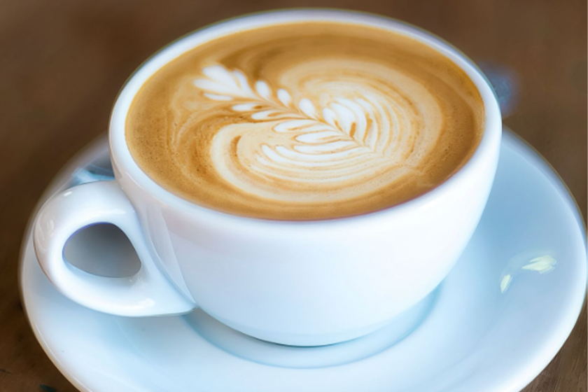 Flat White from Brew & Harmony Cafe