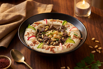 Hommos with Meat
