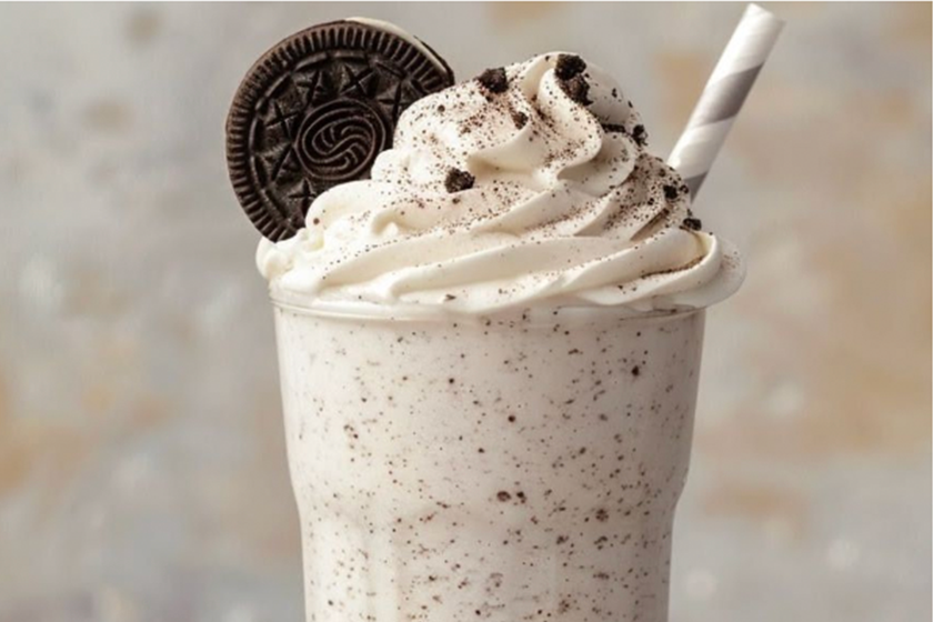 Oreo Blast Milkshake at Brew & Harmony Cafe