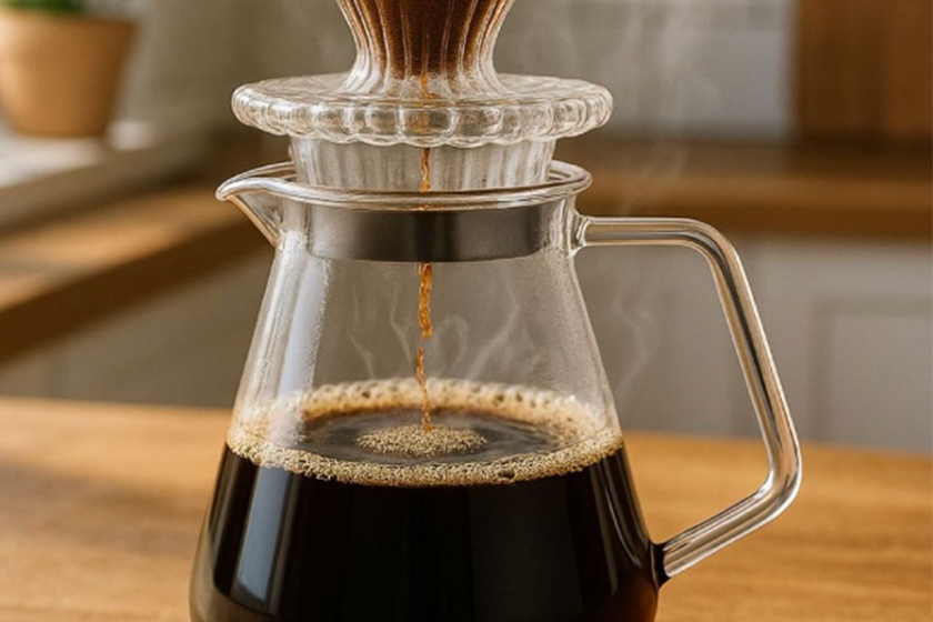 V60 from Brew & Harmony Cafe