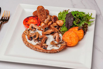Creamy Mushroom on Toast