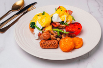 Spinach Benedict Breakfast