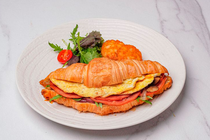 Turkey Croissant Breakfast